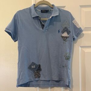 Ralph Lauren Light Blue Polo Shirt